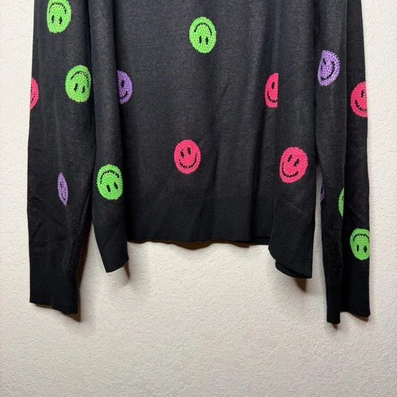 Queen of Sparkles Smiley Sequin Sweater - Picture 9 of 14